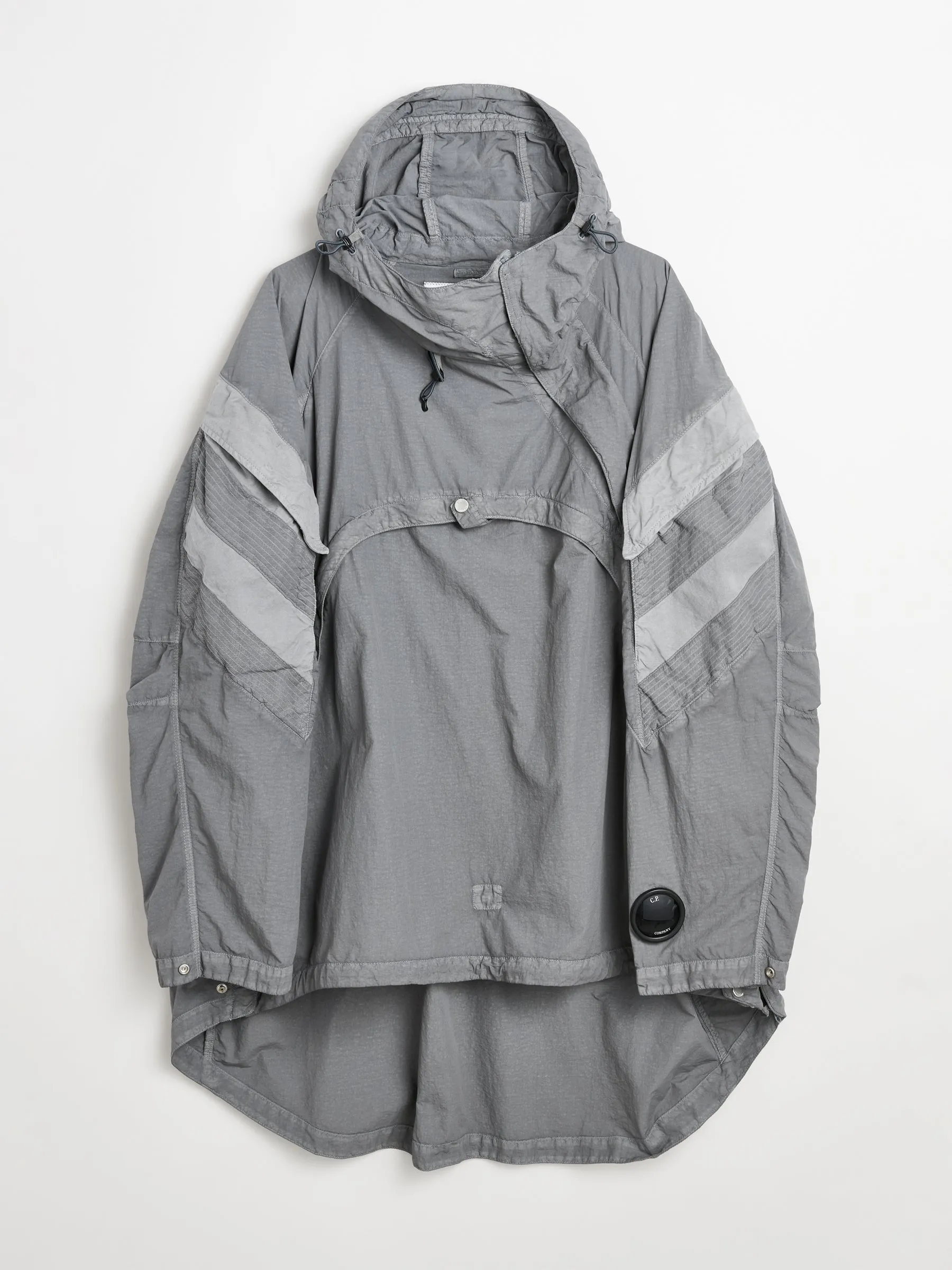 Kiko Kostadinov x C.P. Company Long Jacket Steel Grey