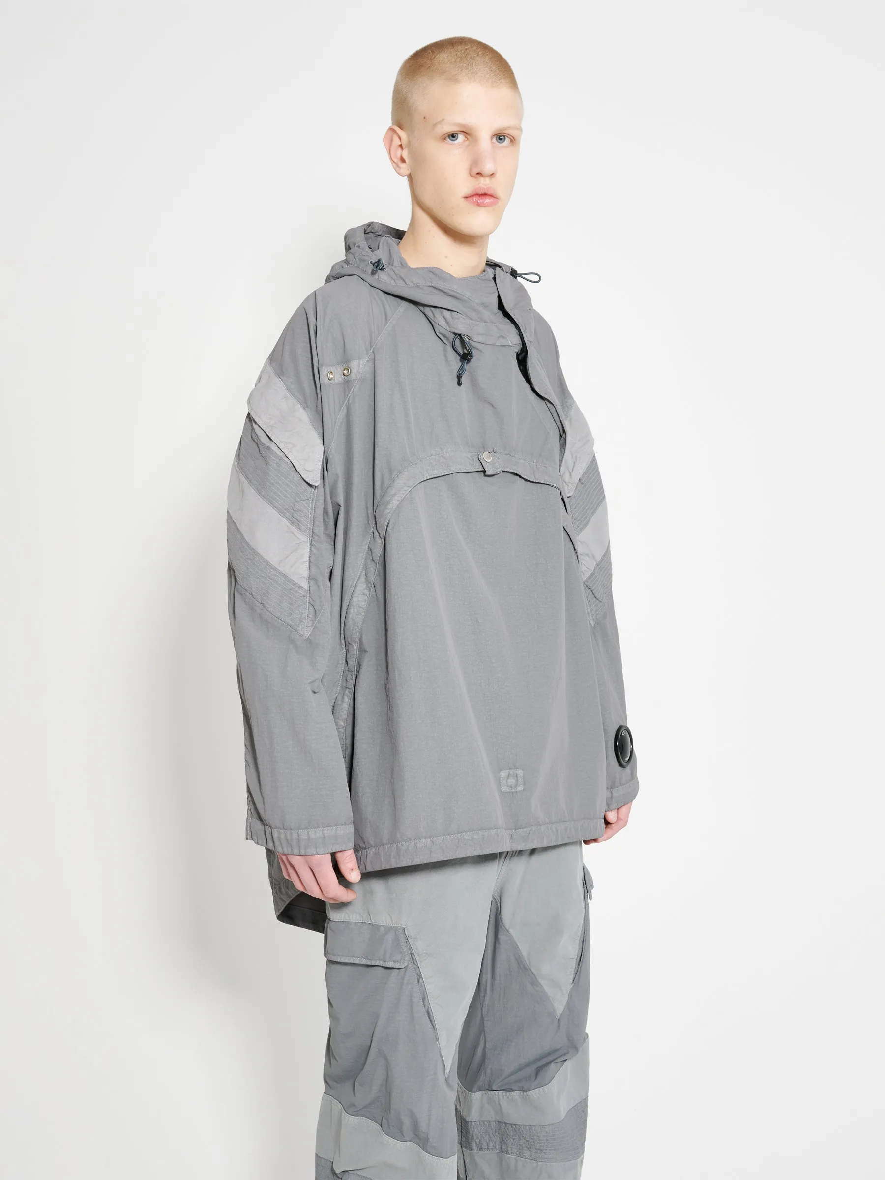 Kiko Kostadinov x C.P. Company Long Jacket Steel Grey