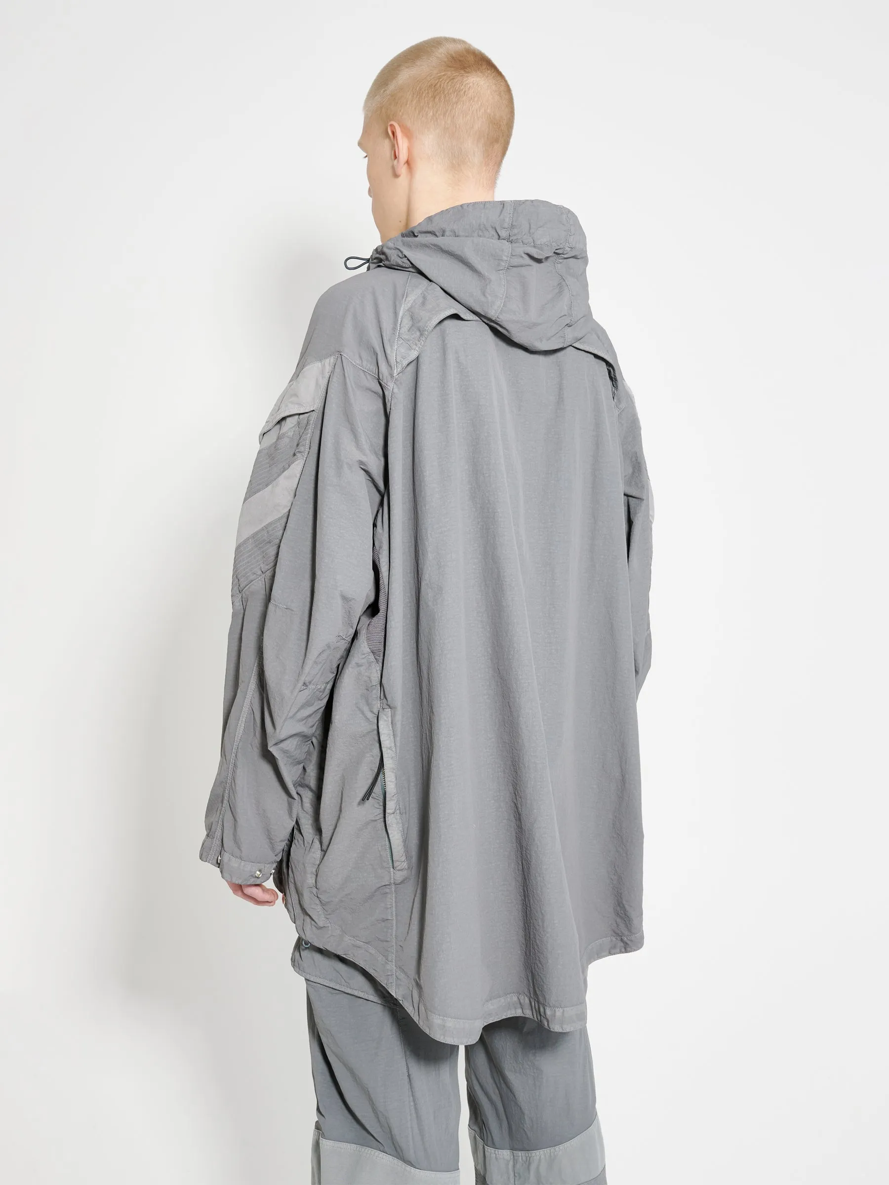 Kiko Kostadinov x C.P. Company Long Jacket Steel Grey