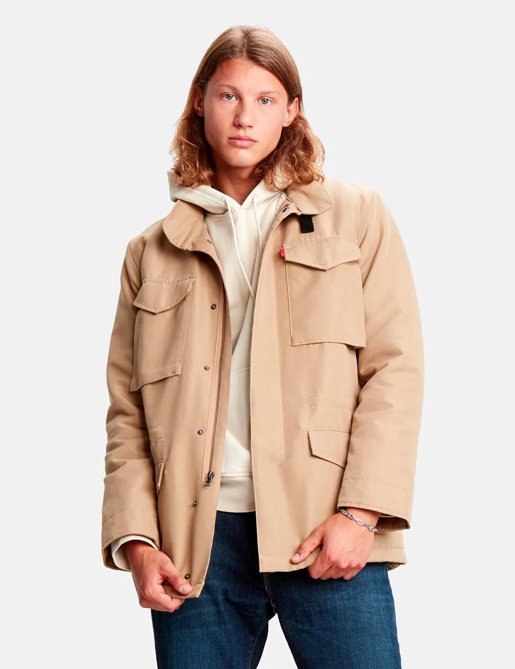 Levis Sherpa Field Coat - Harvest Gold