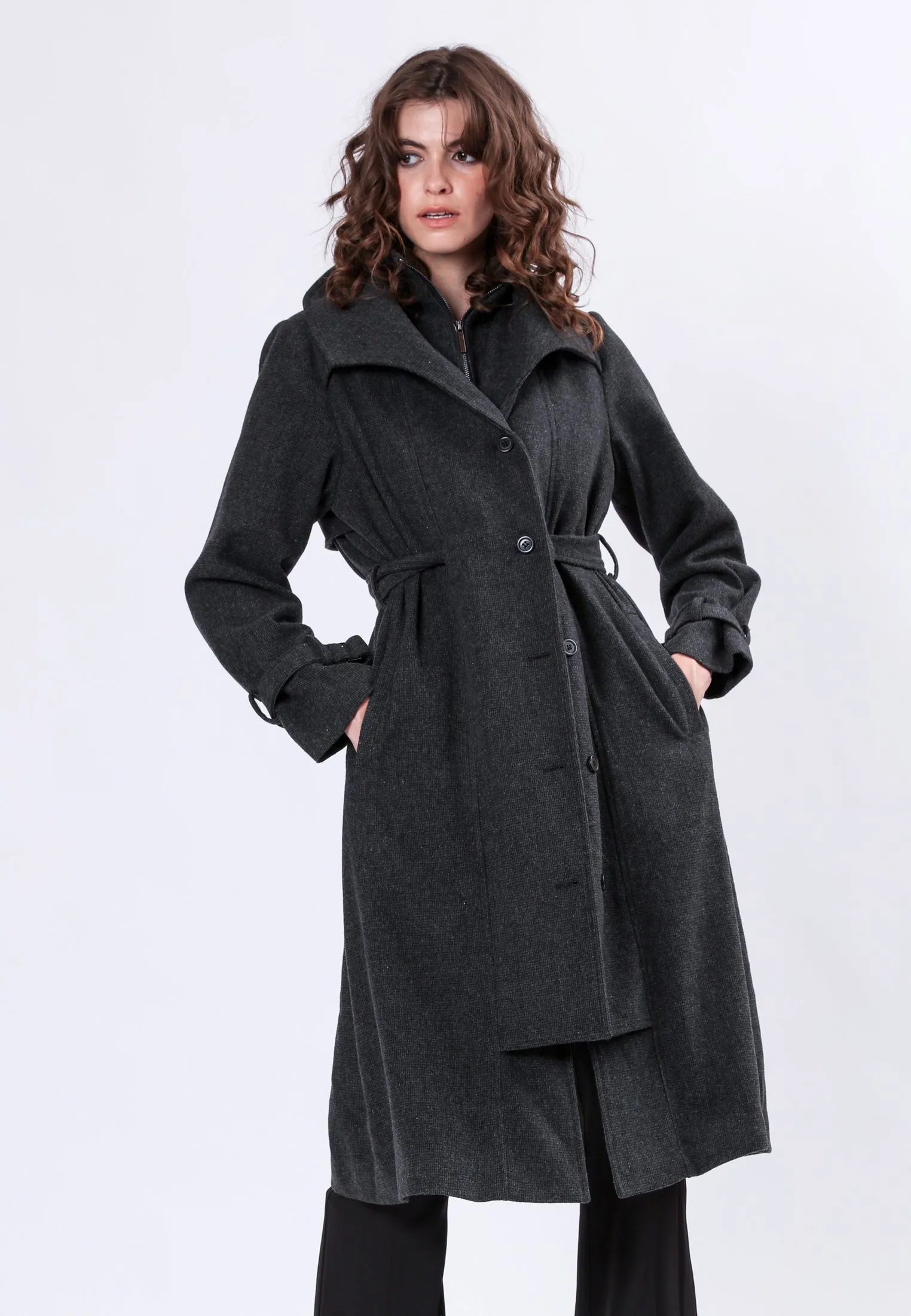 LIMIT COAT DARK GREY