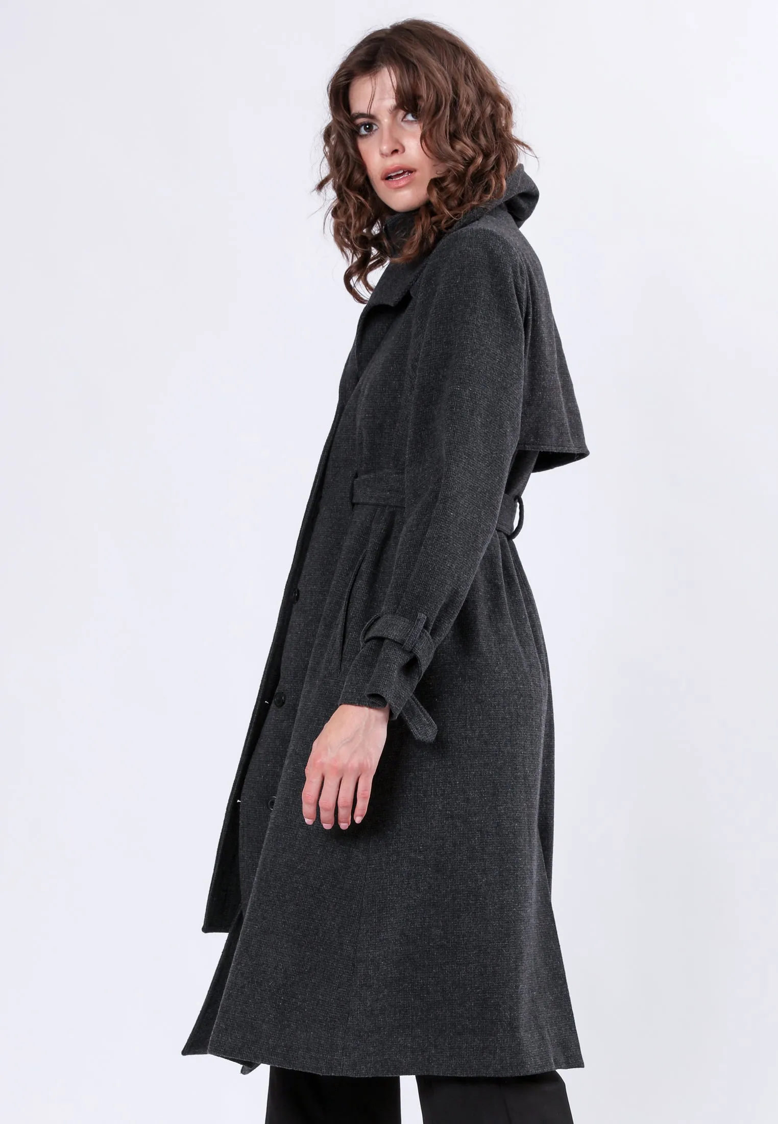 LIMIT COAT DARK GREY