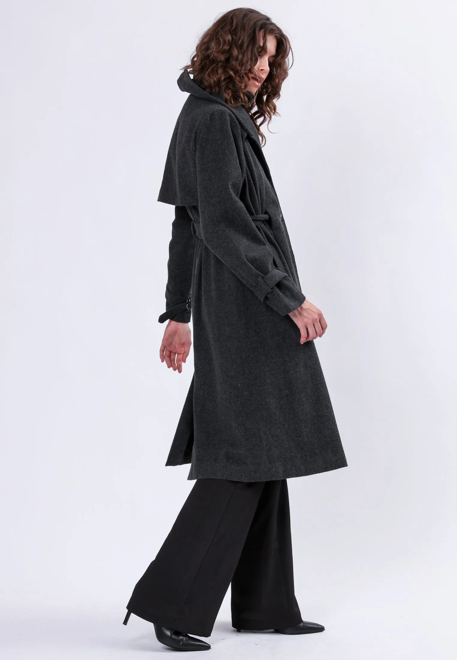 LIMIT COAT DARK GREY