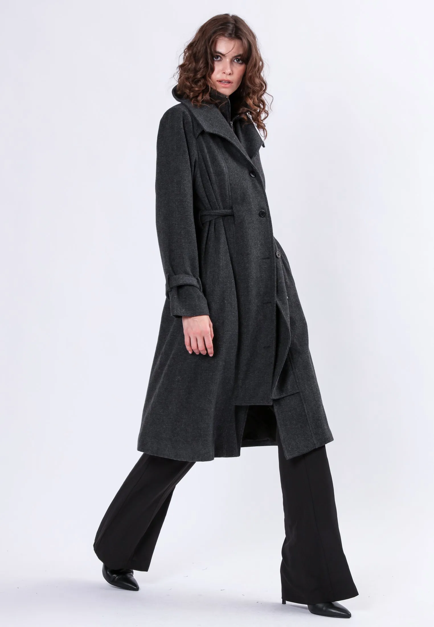 LIMIT COAT DARK GREY