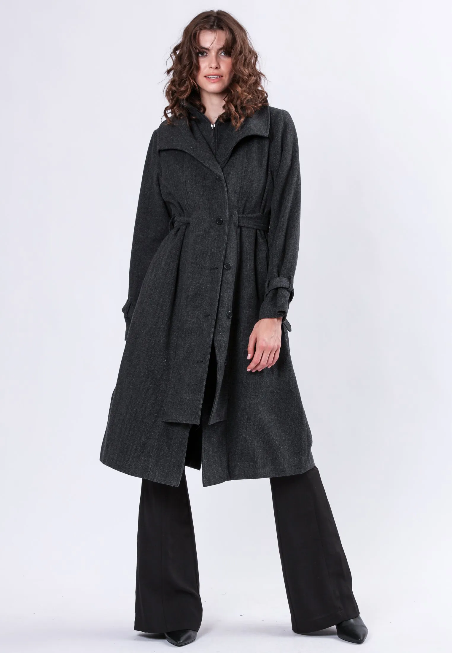 LIMIT COAT DARK GREY