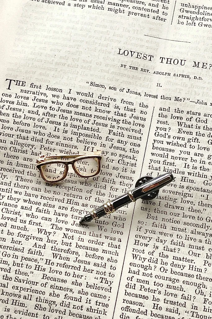 Little Geek Pen and Glasses Set