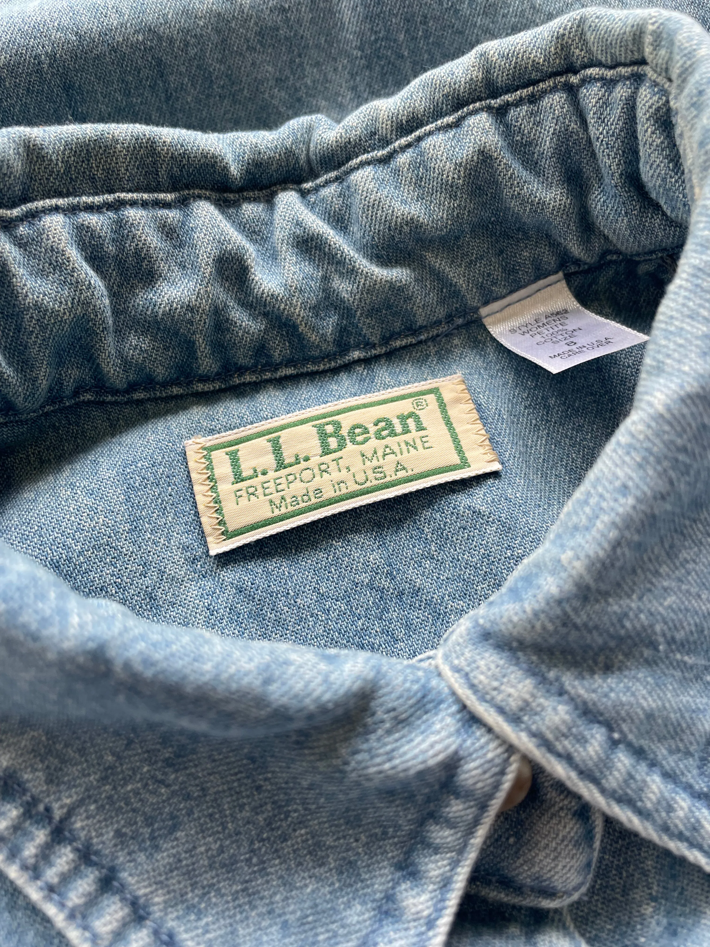 L.L. Bean Denim Dress