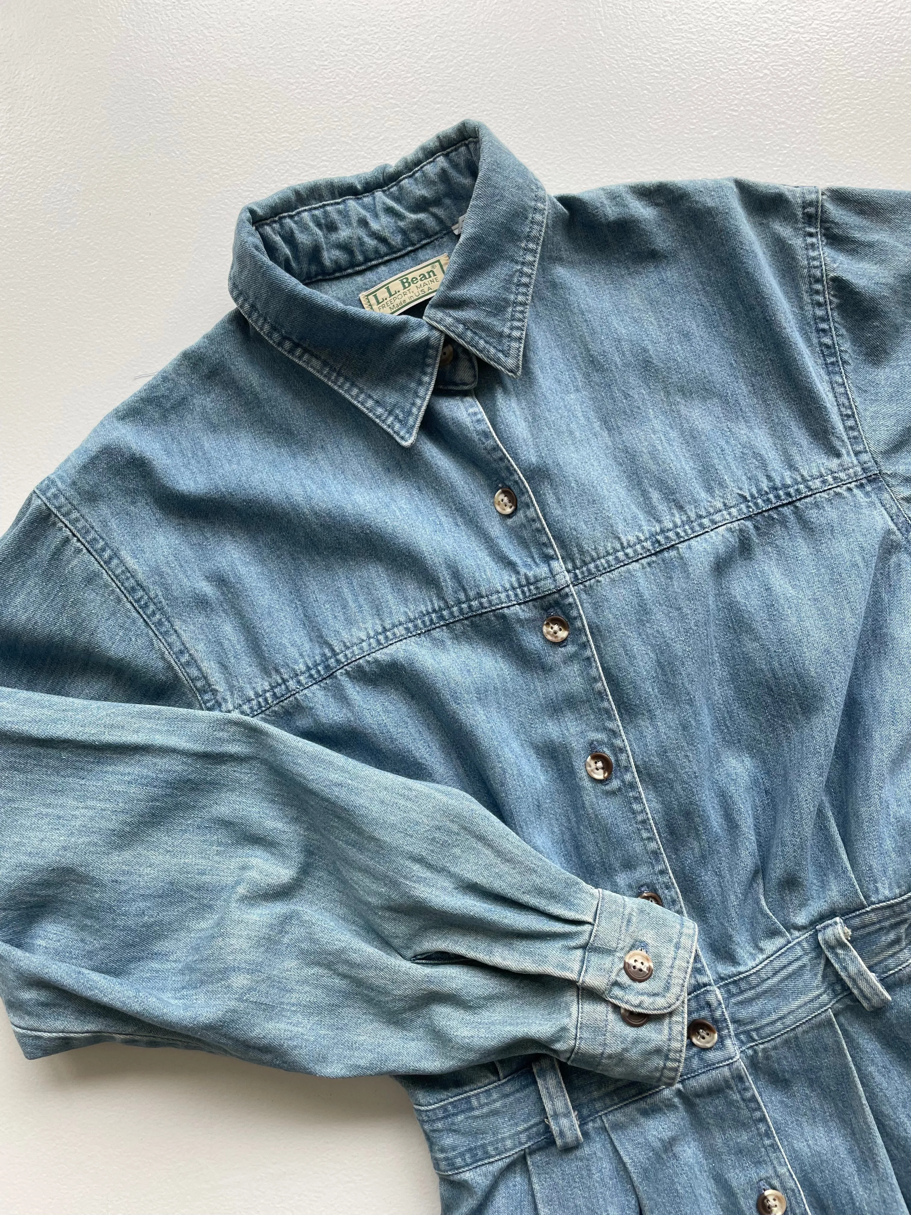 L.L. Bean Denim Dress