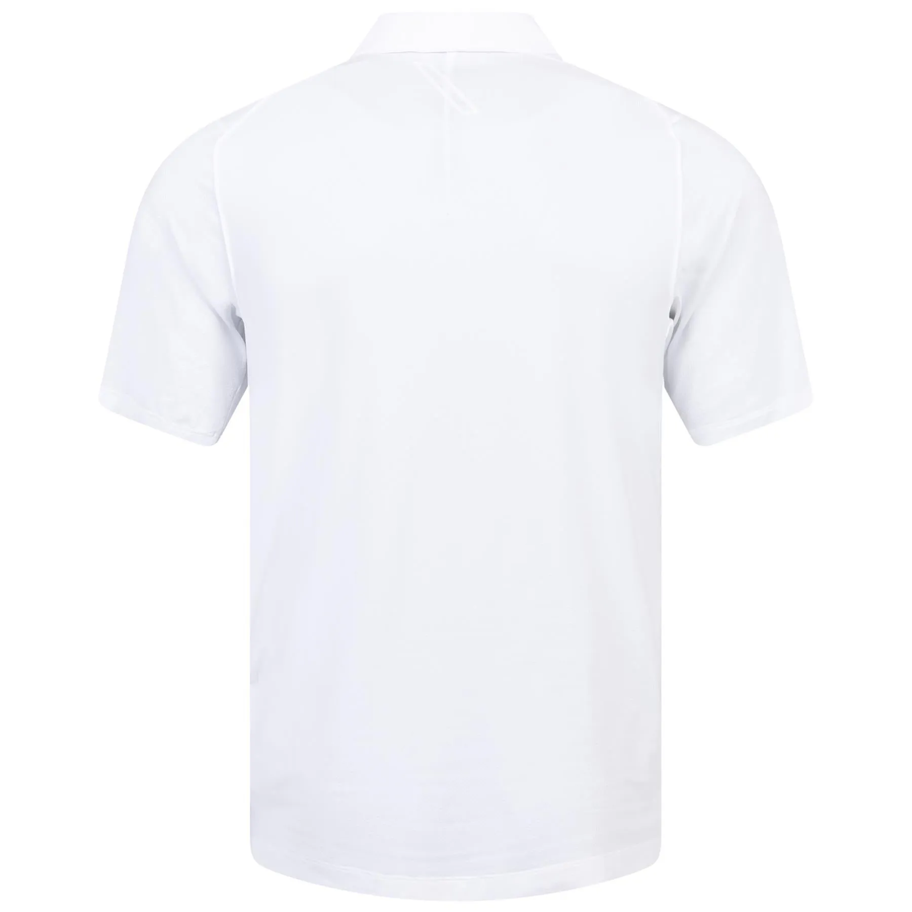 Logo Sport Nylon Stretch Polo White - 2024