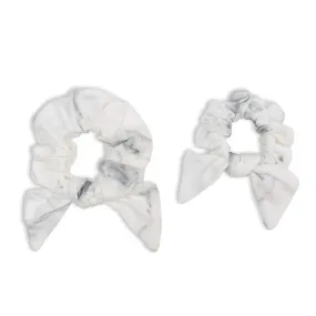 Lulujo Marble Mommy + Me Scrunchies