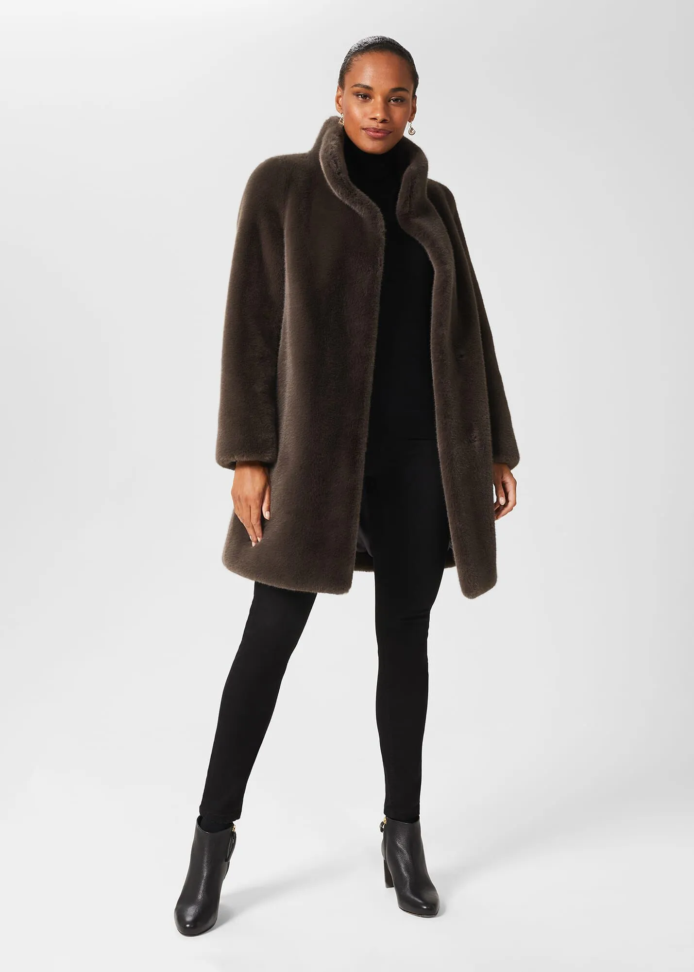 Maddox Faux Fur Coat 