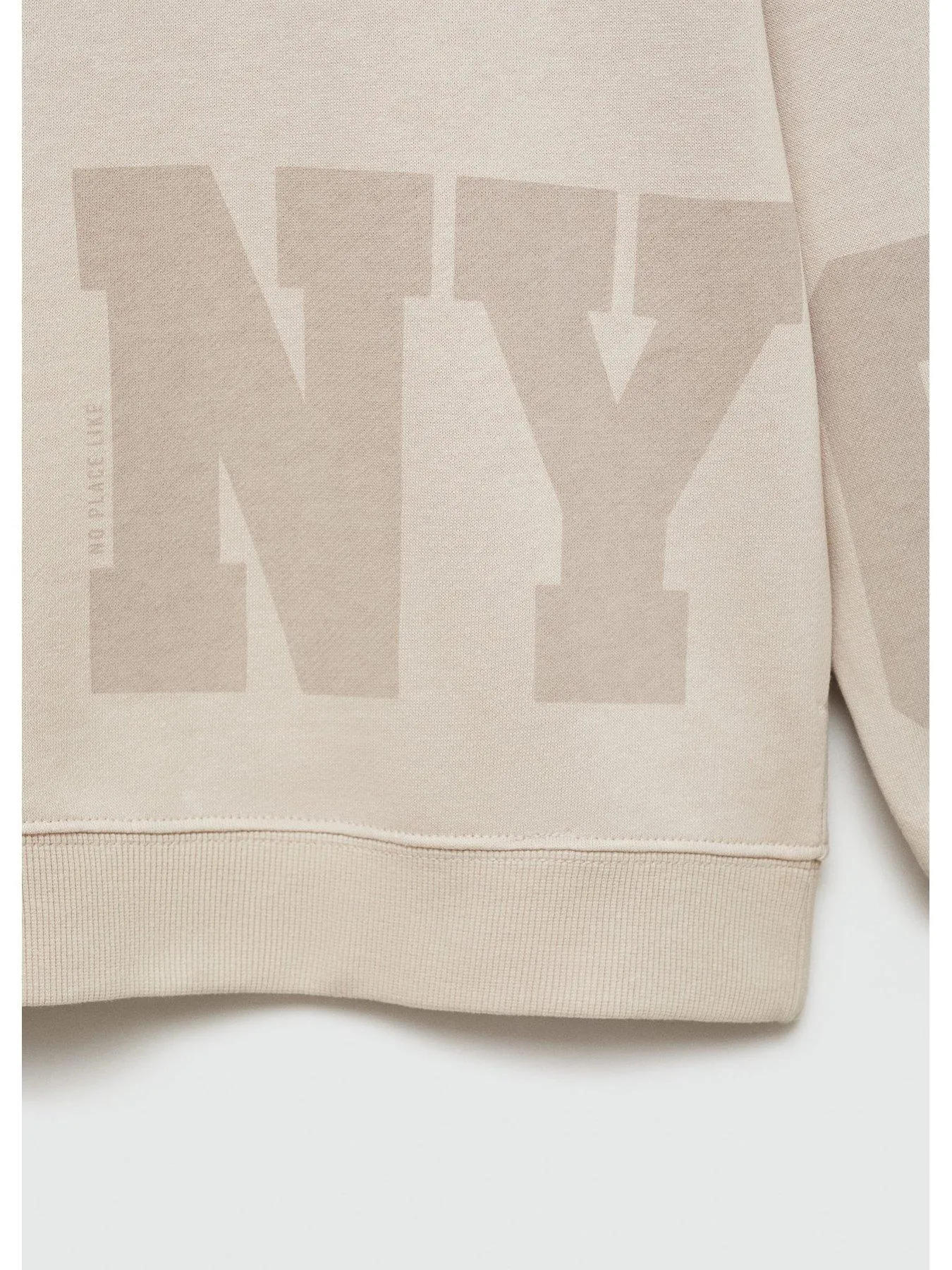 Mango Boys Nyc Hoody - Beige