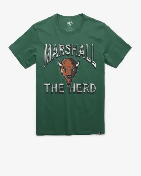 MARSHALL THUNDERING HERD FAN OUT '47 FRANKLIN TEE