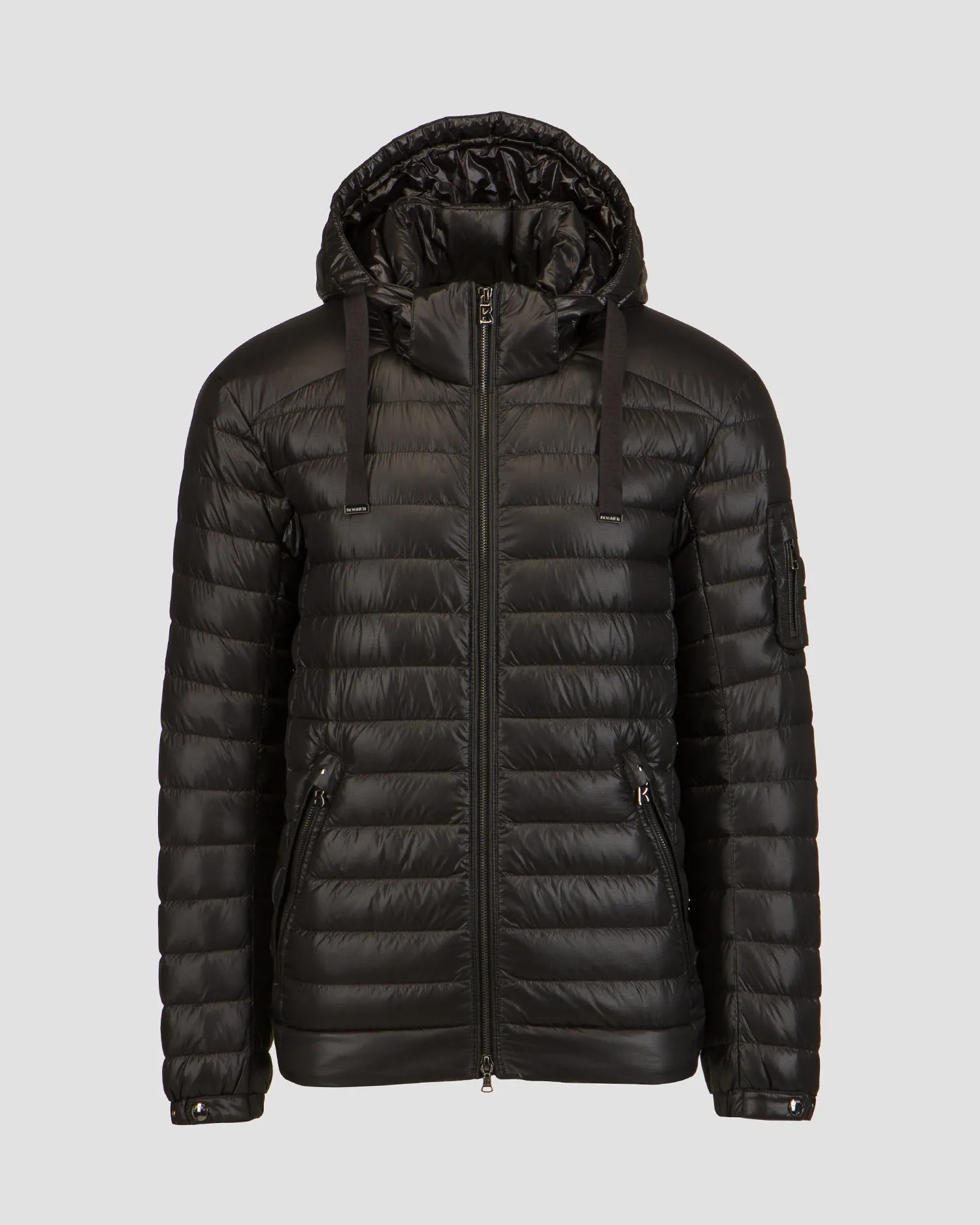 Men's black quilted down jacket BOGNER Loke-D 38077261-26