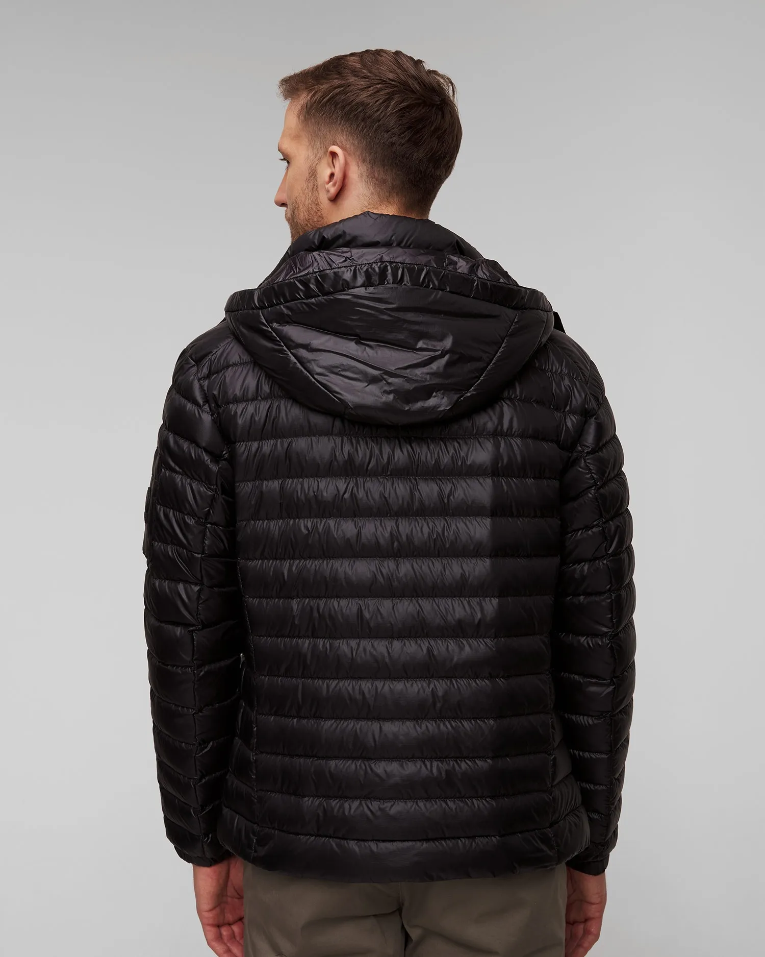 Men's black quilted down jacket BOGNER Loke-D 38077261-26