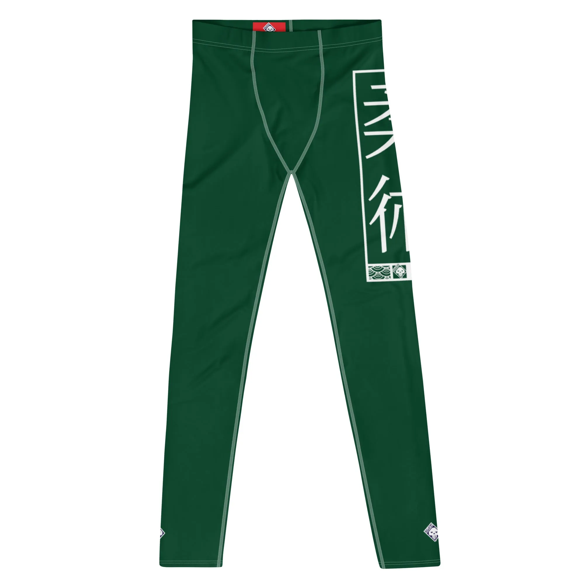 Men's Athletic Workout Leggings For Jiu Jitsu 008 - Sherwood Forest