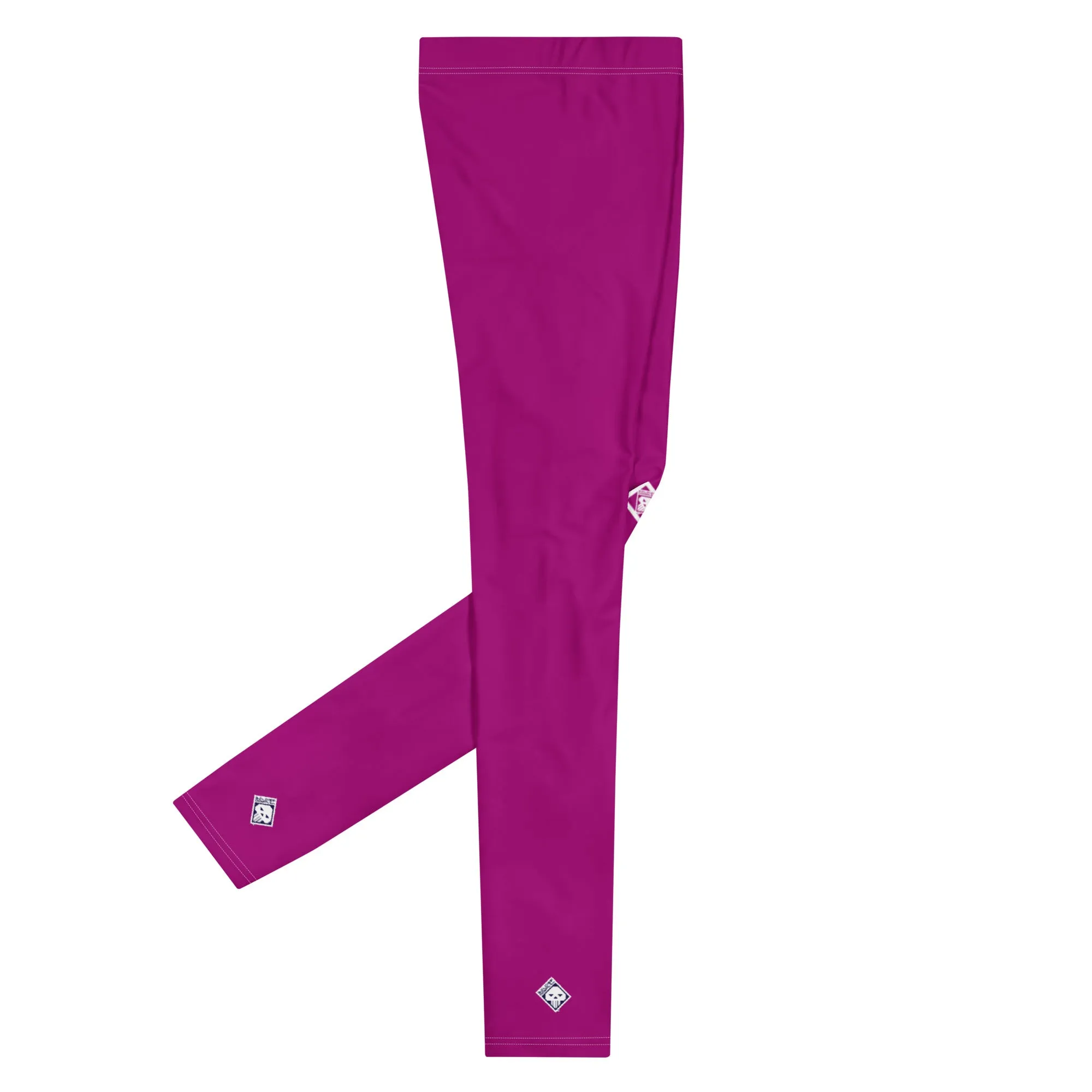 Men's Athletic Workout Leggings For Jiu Jitsu 014 - Vivid Purple