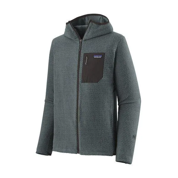 Men's Patagonia R1 Air Full Zip Hoody - Green | George Fisher UK