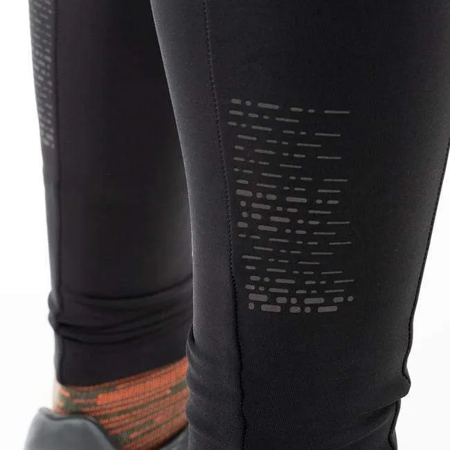 Men's Thermal Bike Tights - No Chamois - Black