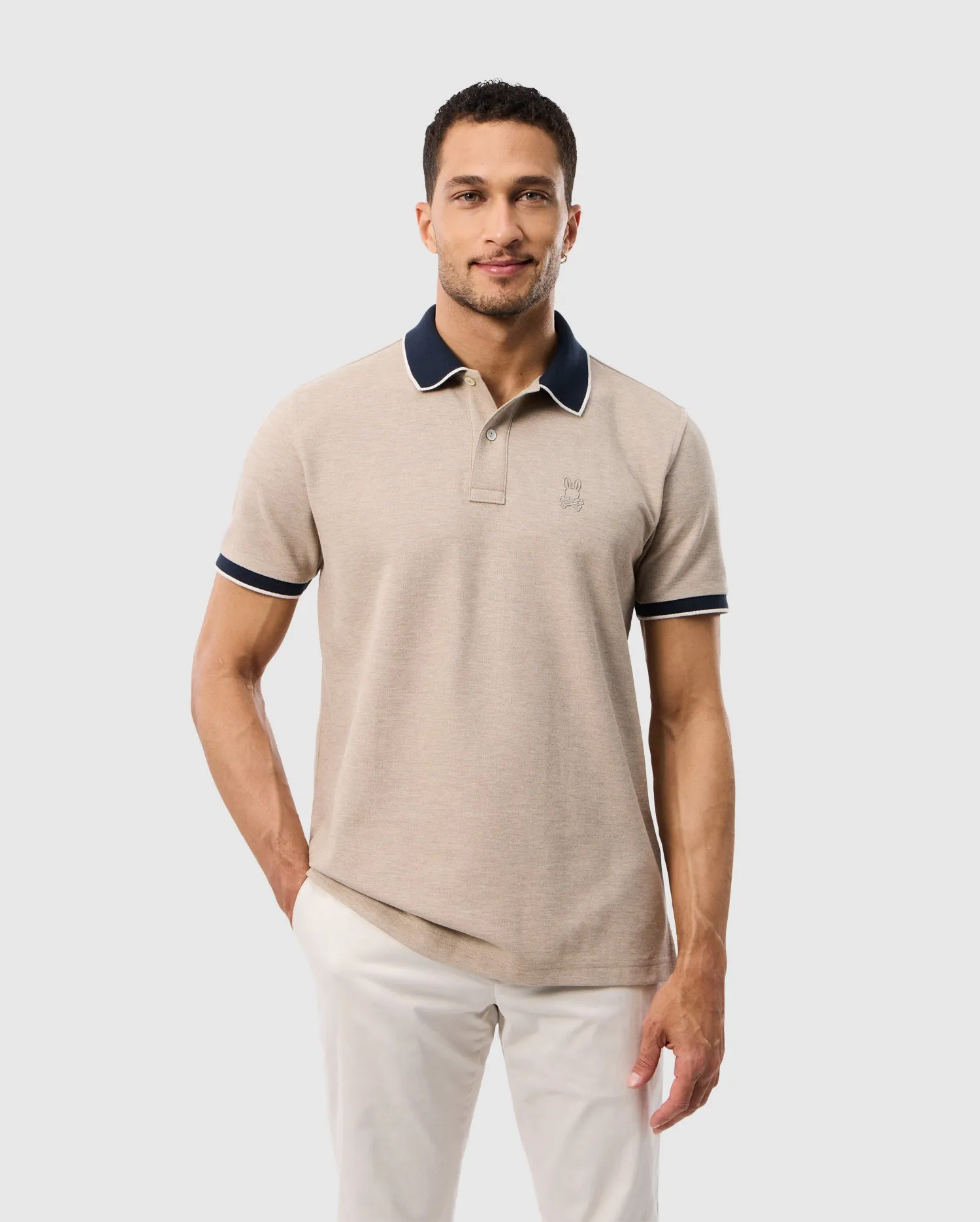 MENS WINDCREST PIQUE POLO SHIRT - B6K592C200