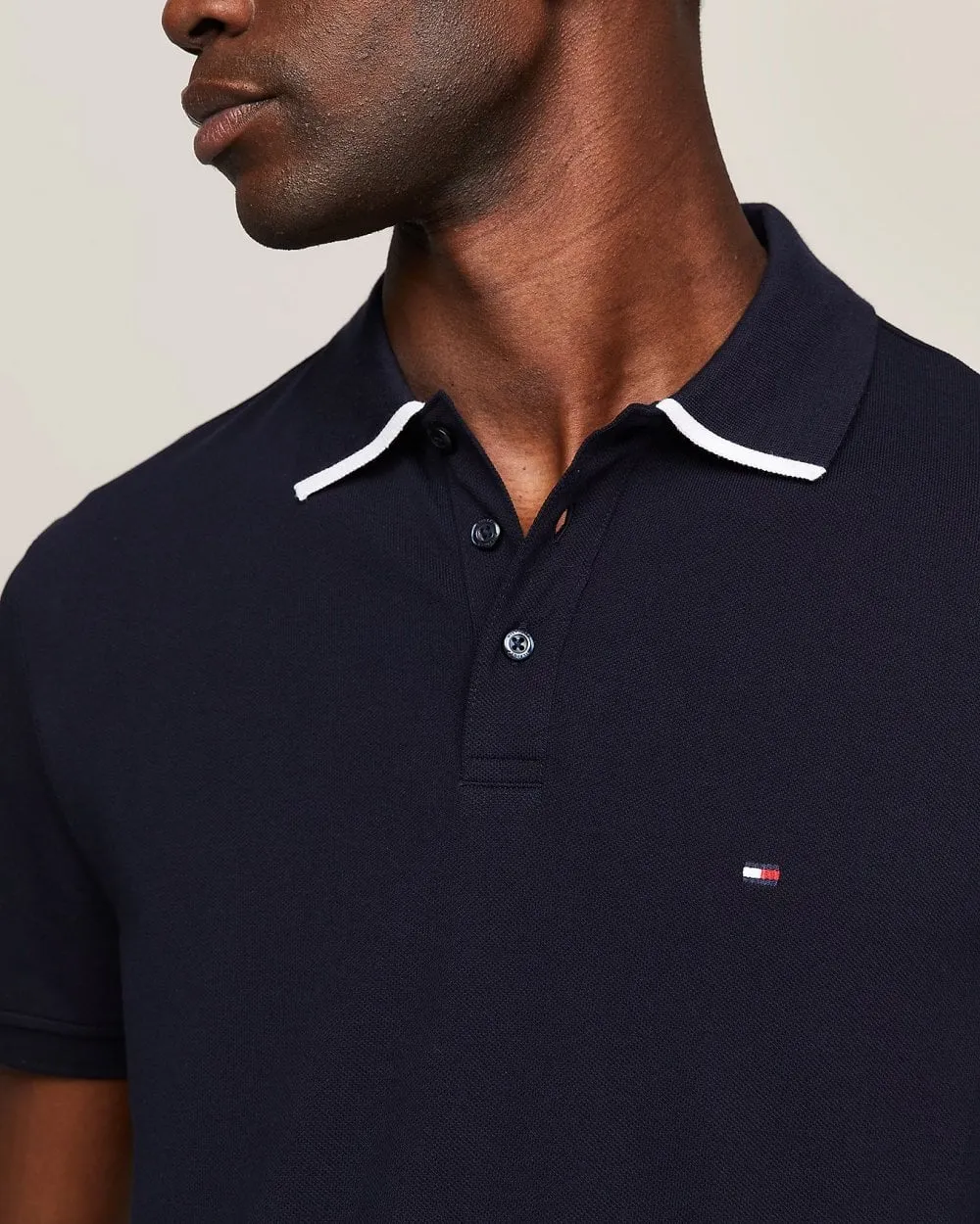 Monotype Undercollar Mens Polo