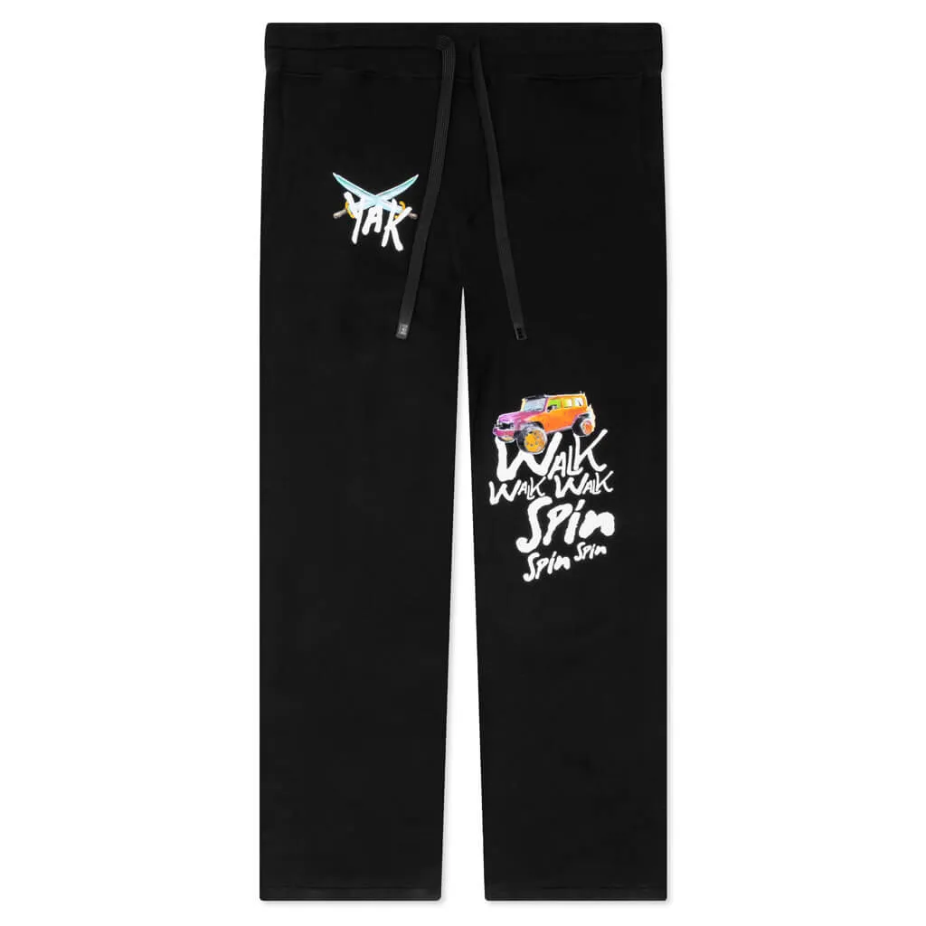 Nahmias x Kodak Black KTB Sweatpants - Black