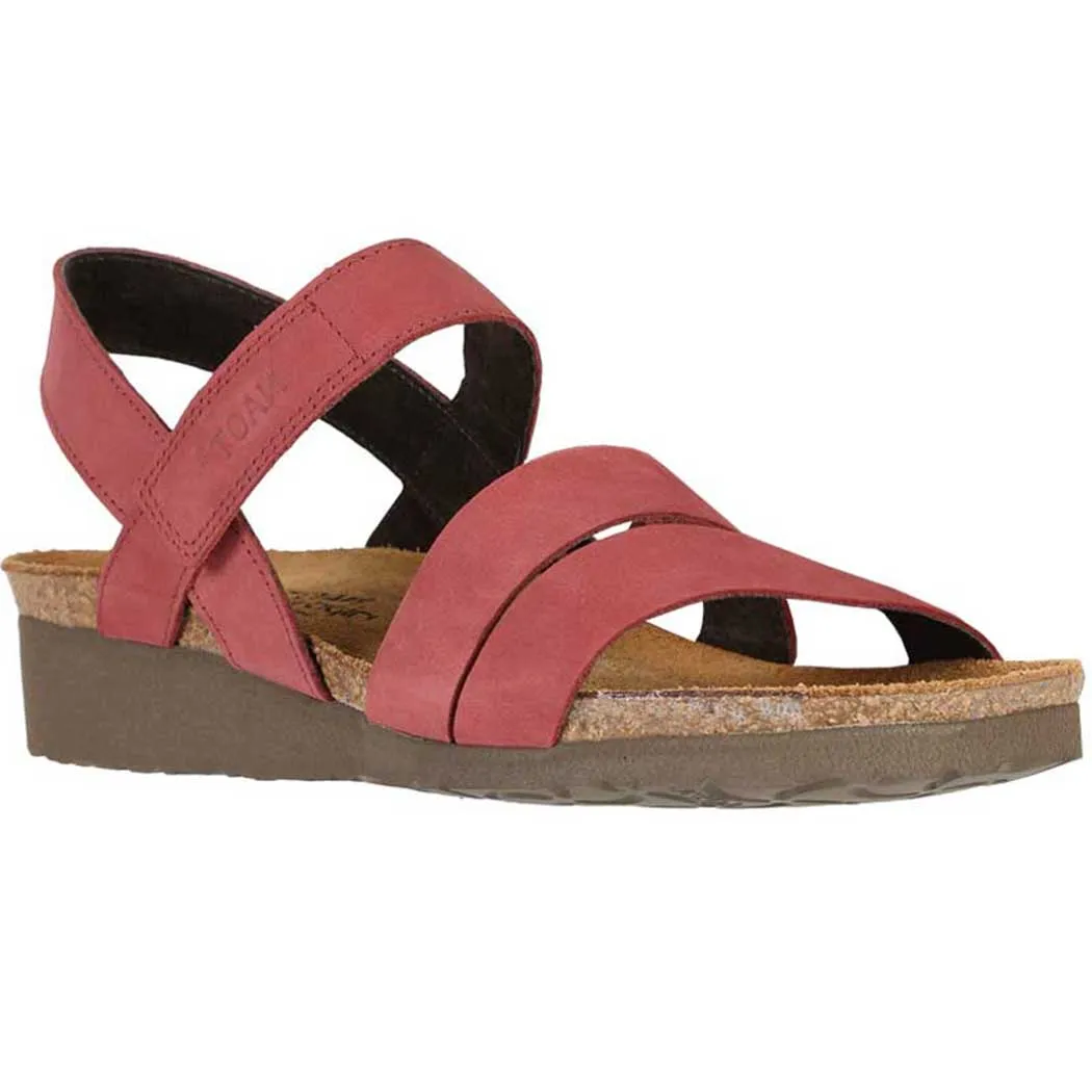 Naot Kayla Sandal Red Brick Nubuck (Women's)