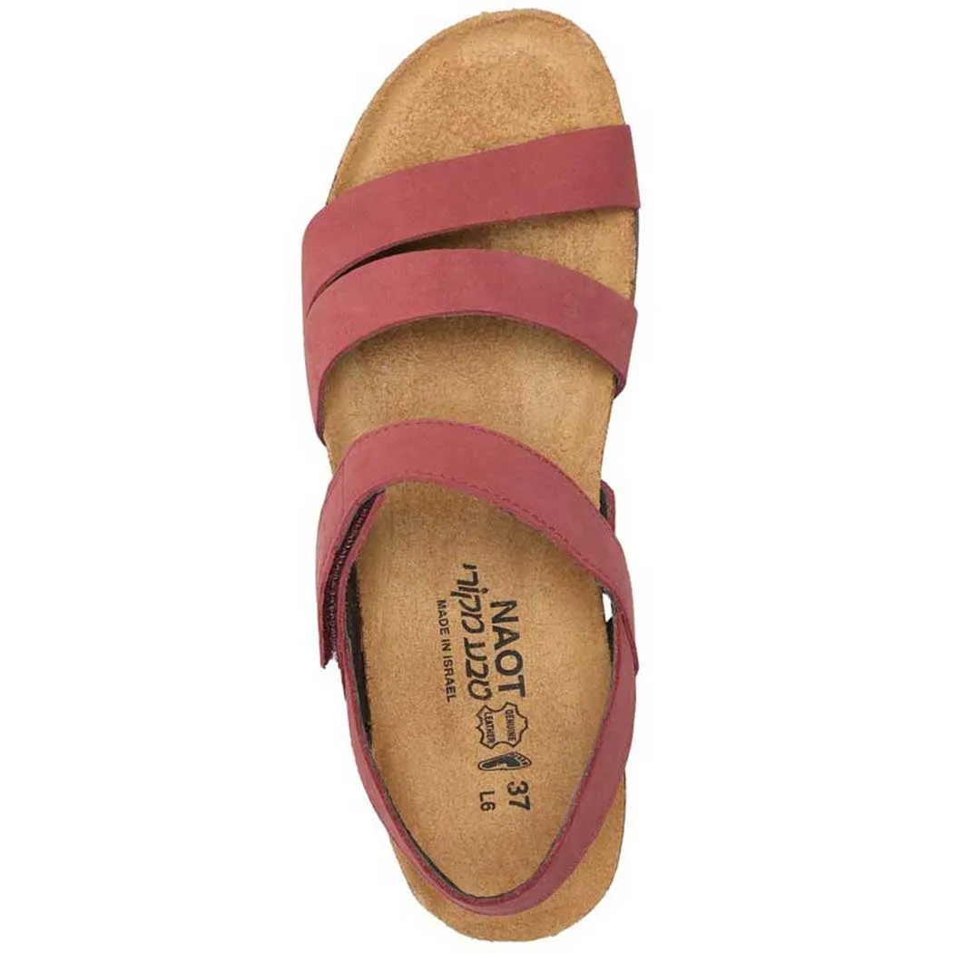 Naot Kayla Sandal Red Brick Nubuck (Women's)