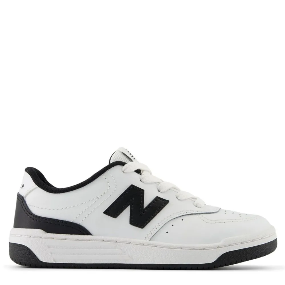 NEW BALANCE  BOYS LITTLE KID BB80 COURT SNEAKER