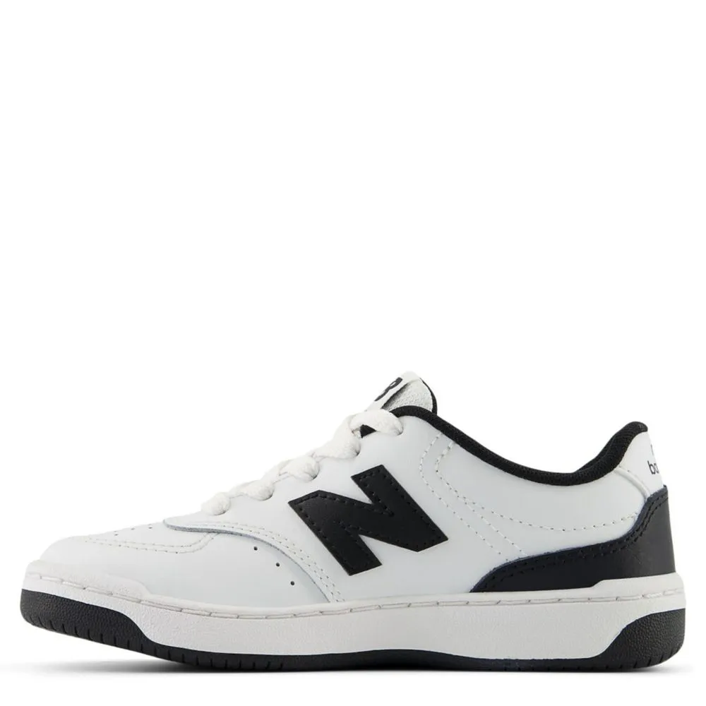 NEW BALANCE  BOYS LITTLE KID BB80 COURT SNEAKER