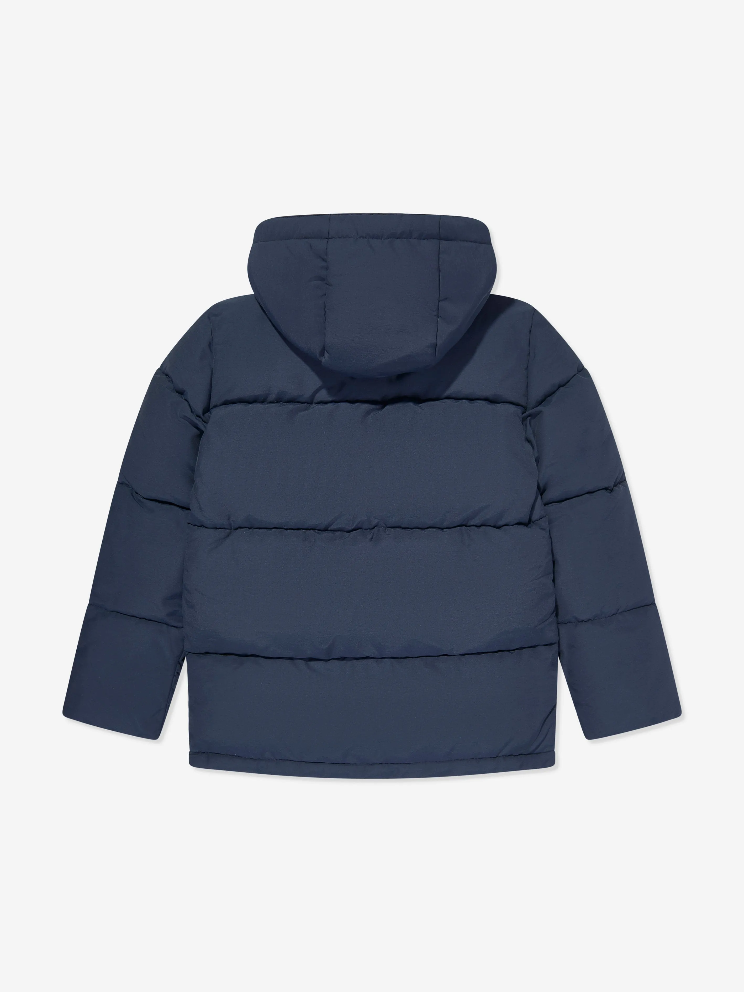 New Balance Boys Logo Puffer Jacket in Navy