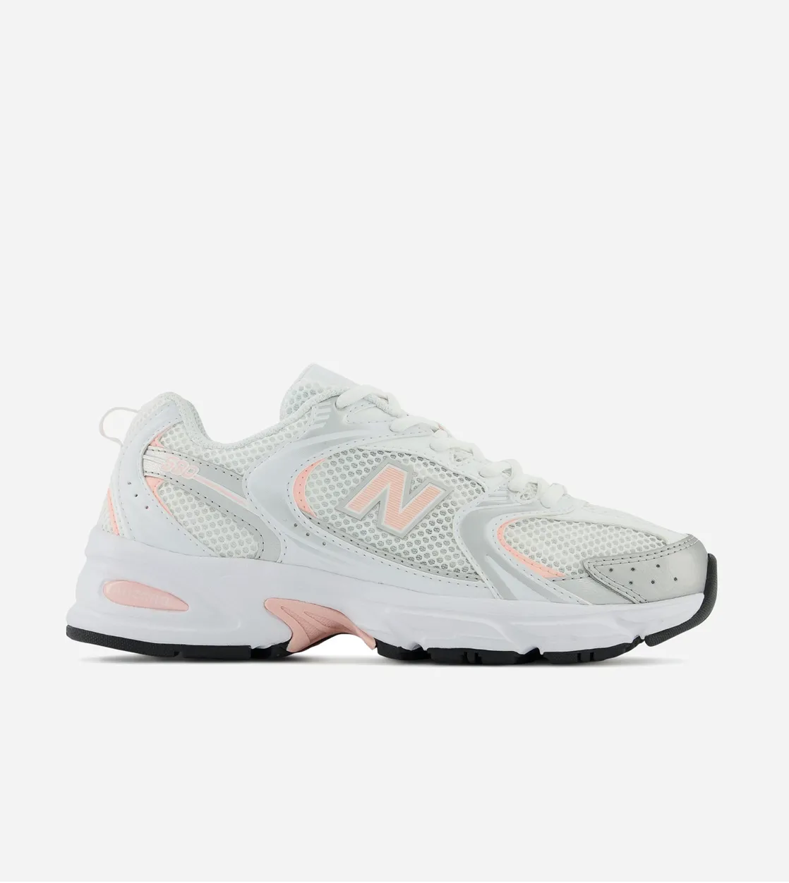 New Balance MR530ECP White/Rosa Logo Sneaker