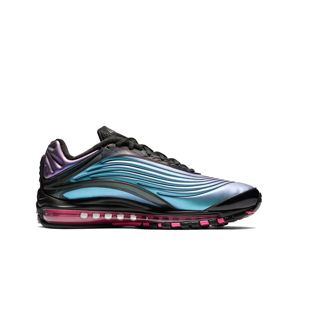 Nike Air Max Deluxe Sneaker Black / Laser Fuchsia