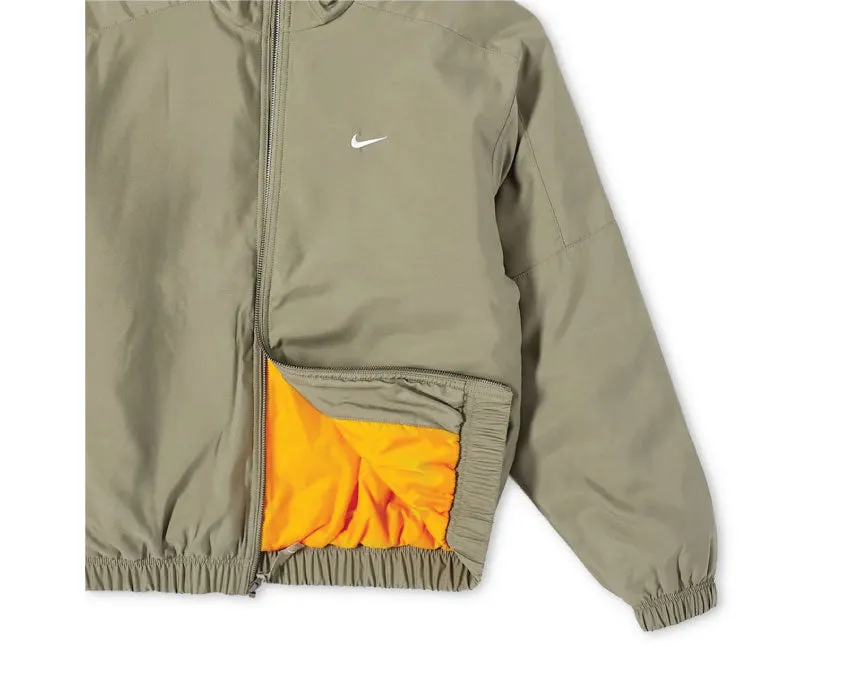 Nike Solo Swoosh Satin Bomber Jacket