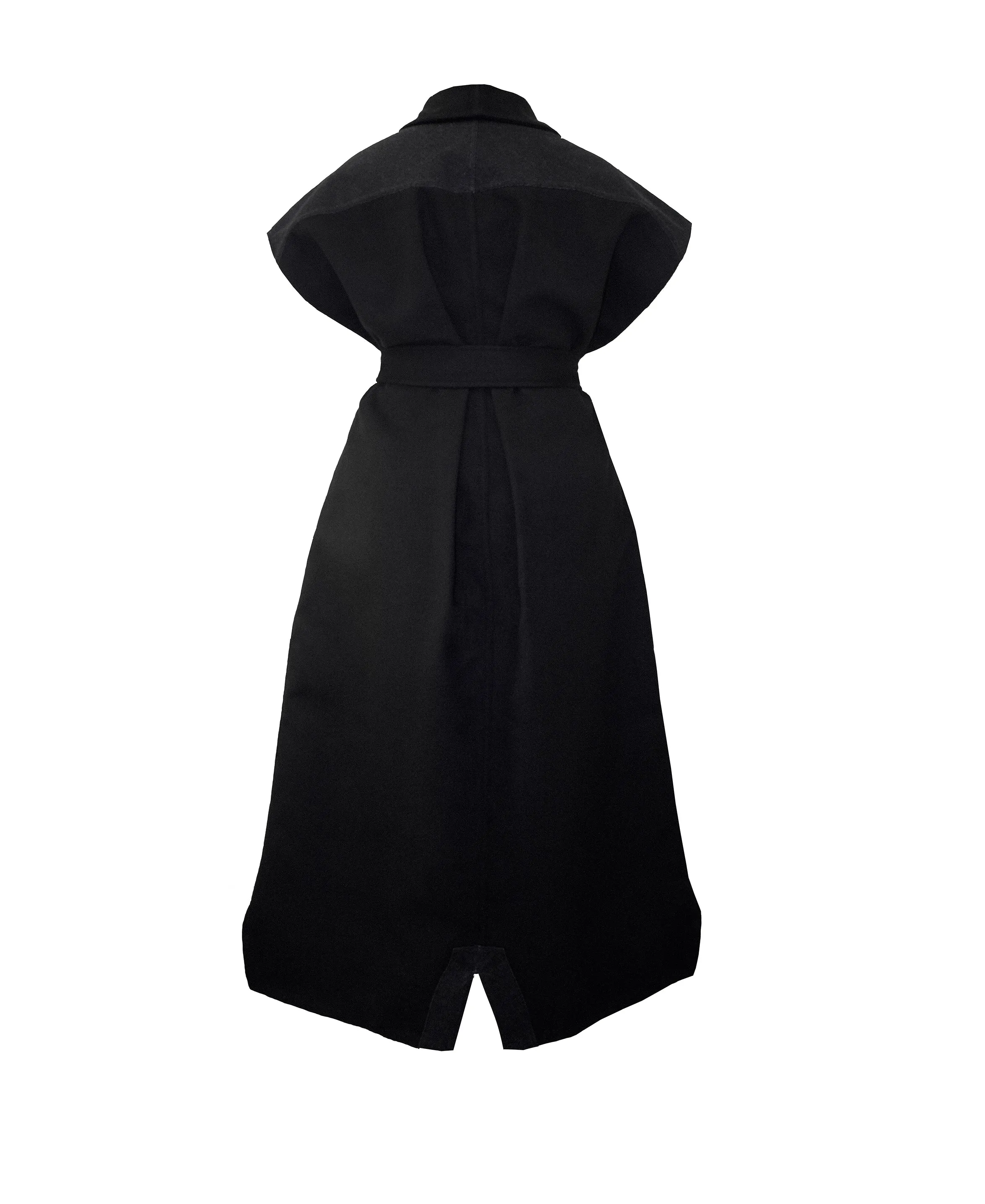 NINPO OVERSIZED SLEEVELESS COAT