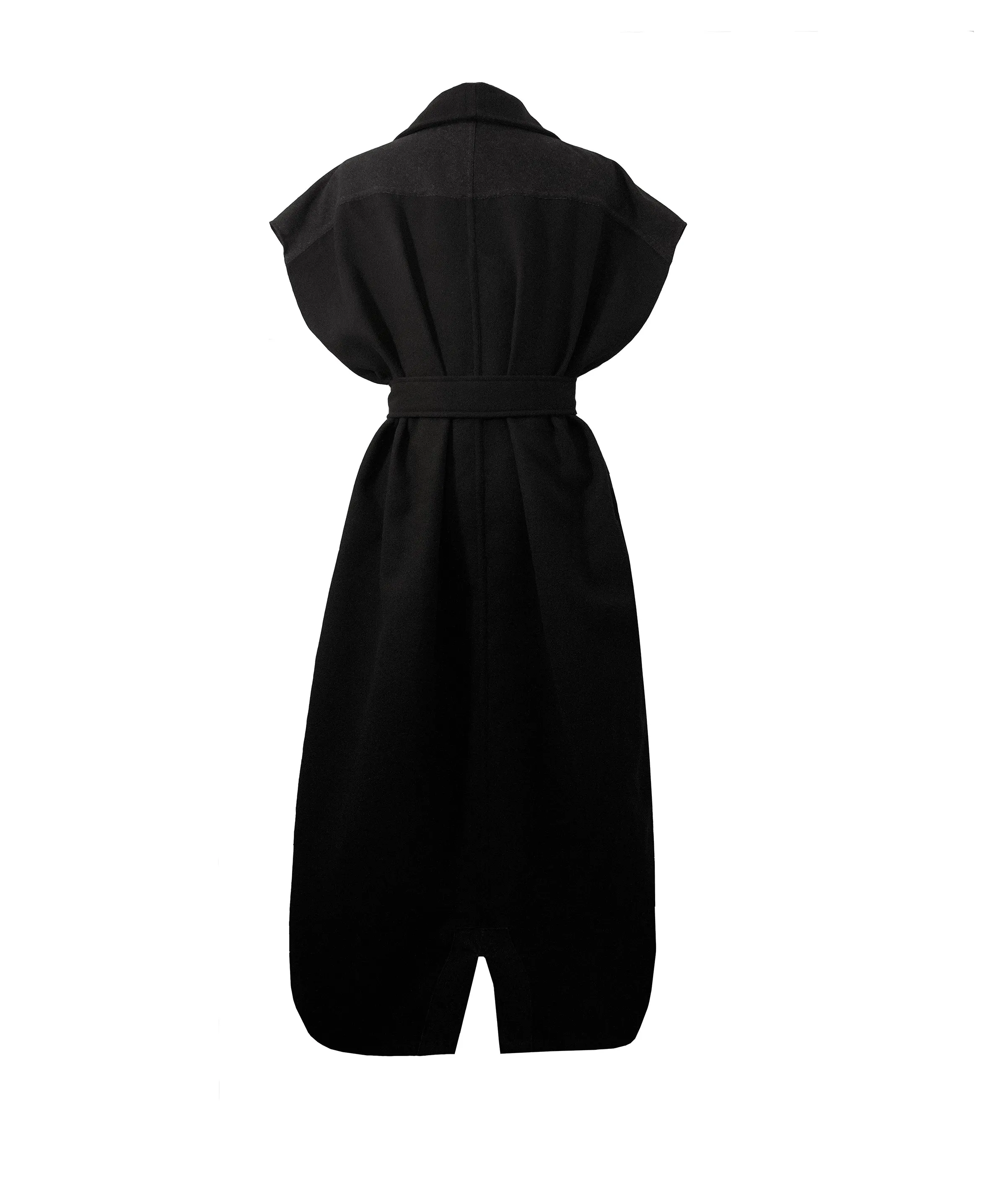 NINPO OVERSIZED SLEEVELESS COAT