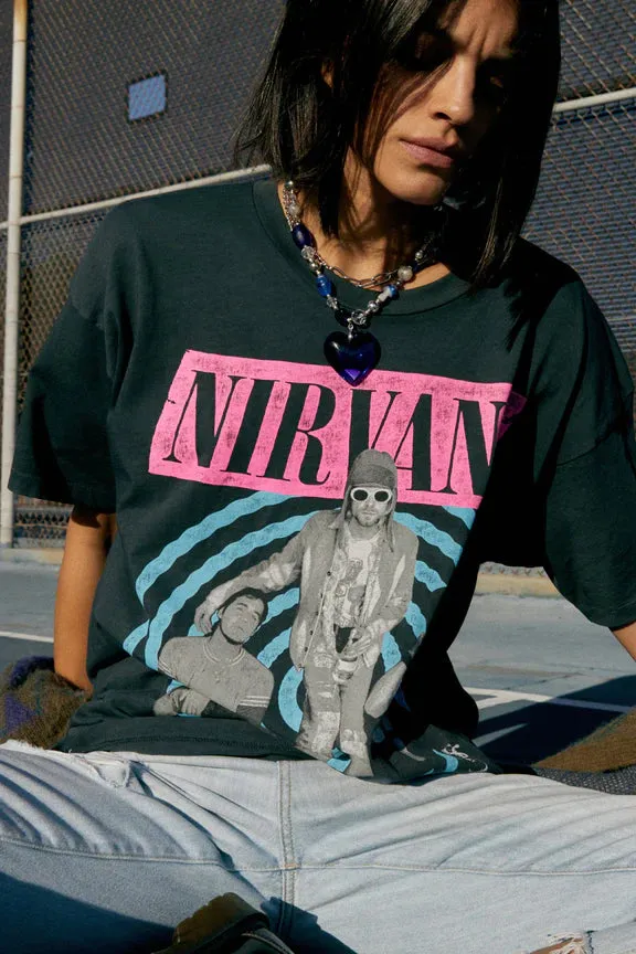 Nirvana In Utero Photo Merch Tee