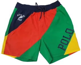 Nwt Polo Ralph Lauren Athl. Div 67 Polo Swim Trunks