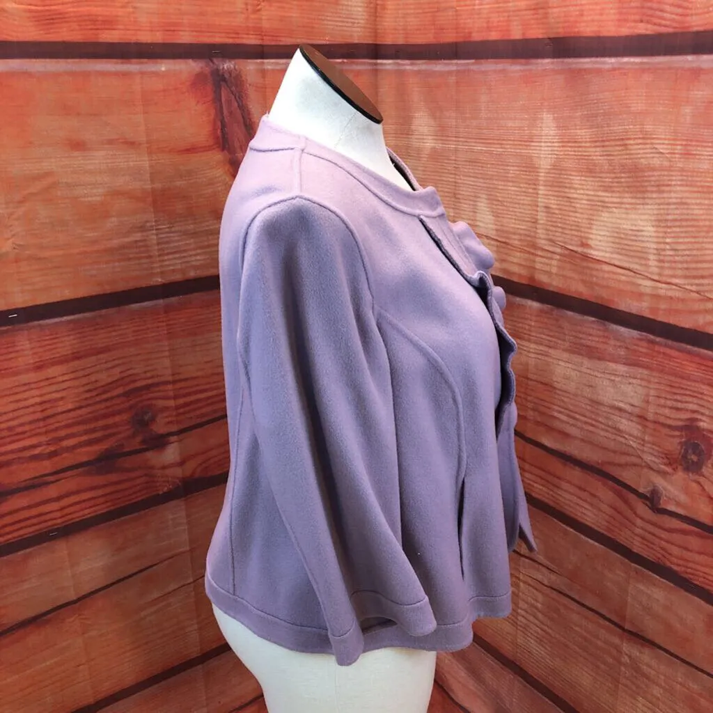 NWT TALBOTS GRACE FIT LAVENDER JACKET SZ 16 W PETITE TCC