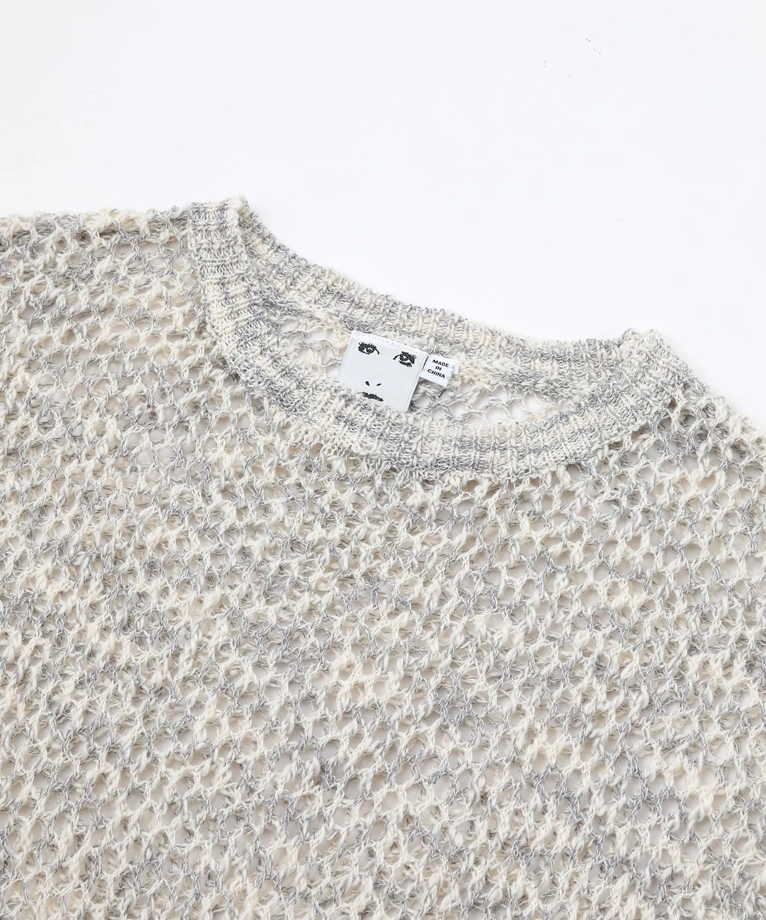 OPENWORK KNIT TOP