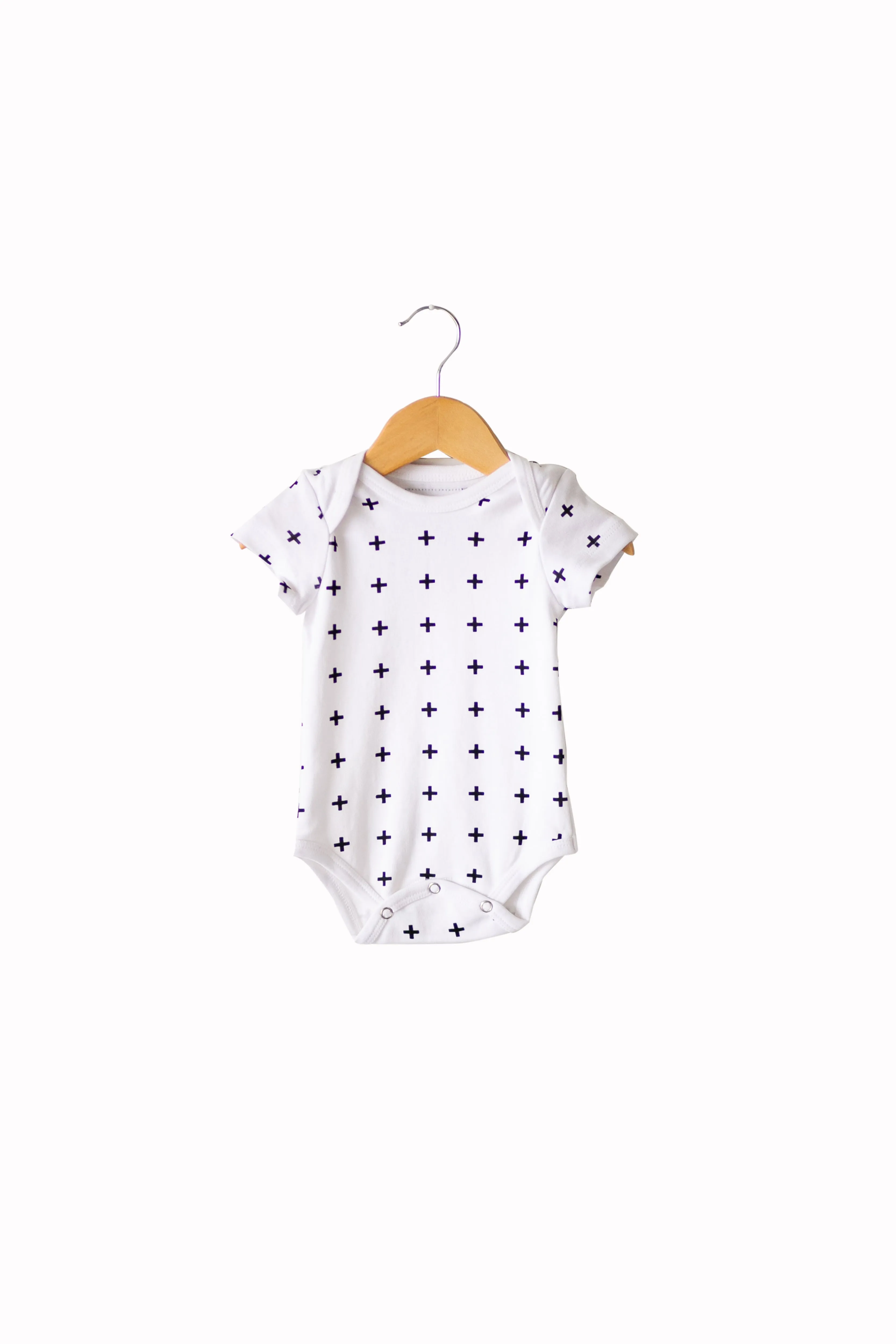 Organic Short Sleeve Bodysuit -  Prints