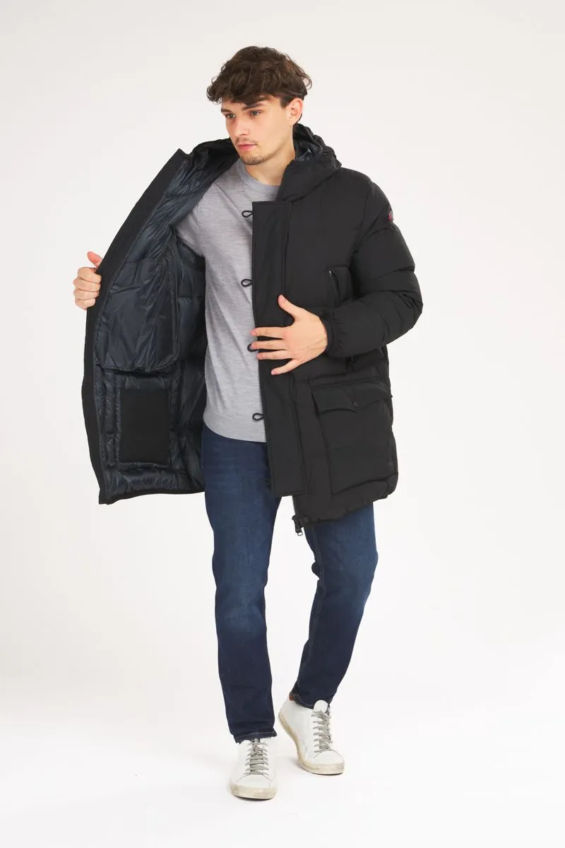 Parka Uomo Nero