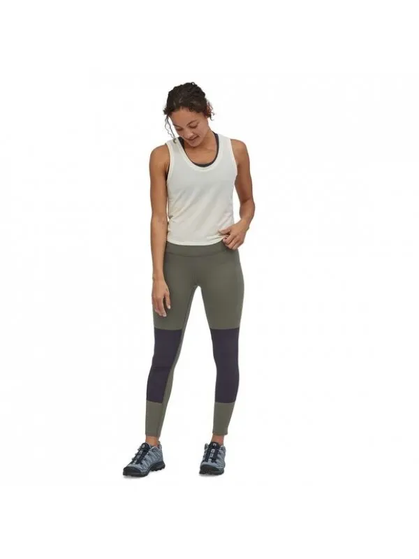 Patagonia Women's Pack Out Hike Tights : Basin Green