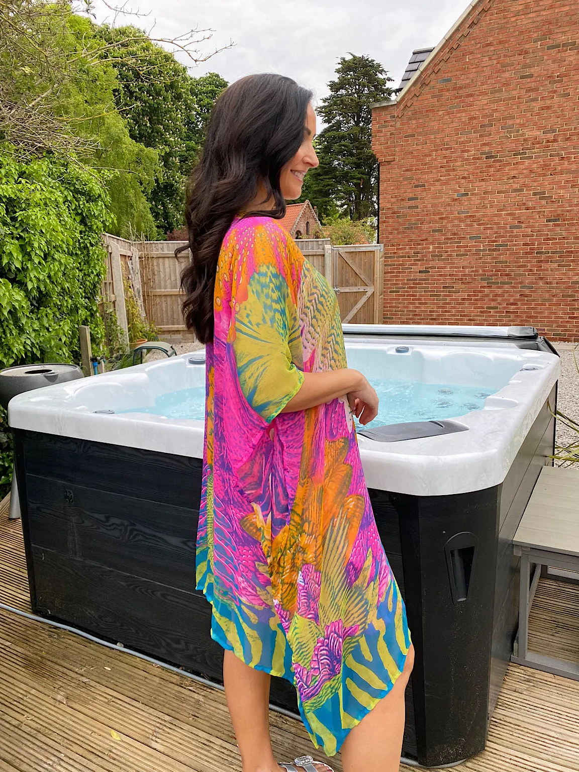 Peacock Feather Cover Up Tiana