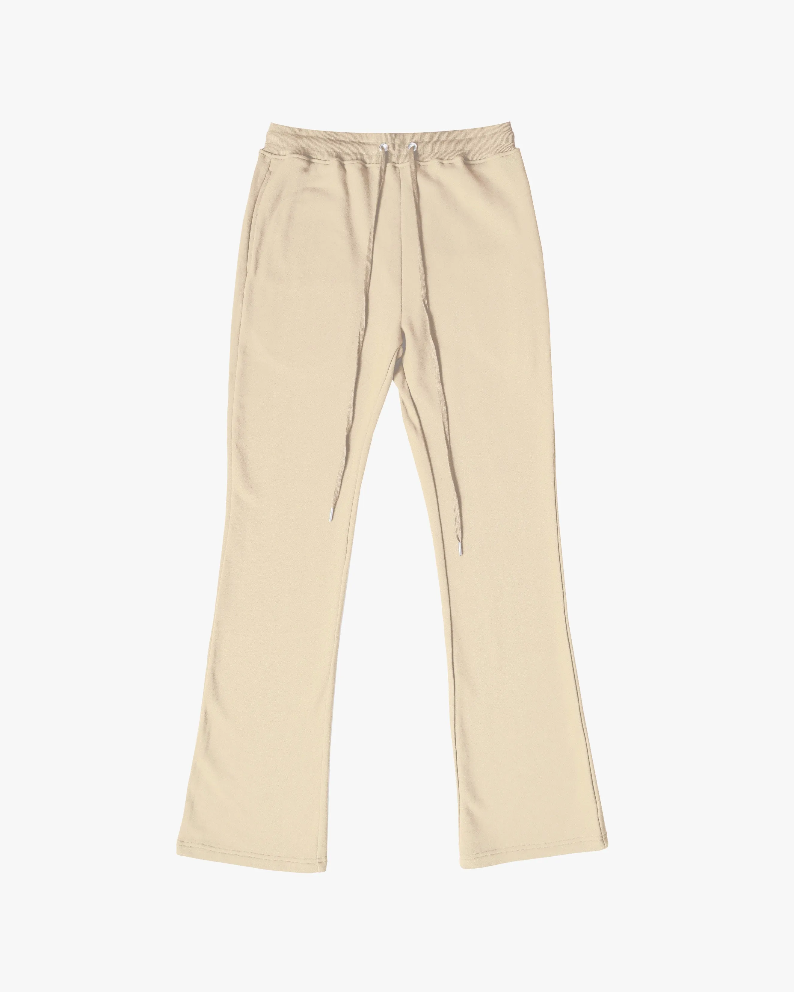 PERFECT FLARE SWEATPANTS-KHAKI