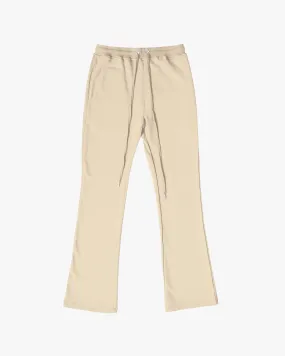 PERFECT FLARE SWEATPANTS-KHAKI