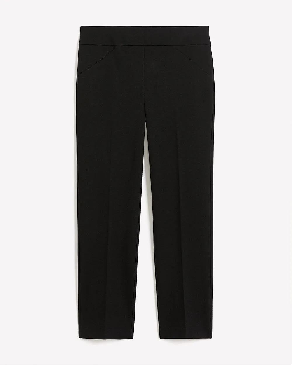 Petite, Essential Ponte de Roma Sculpting Straight-Leg Pant