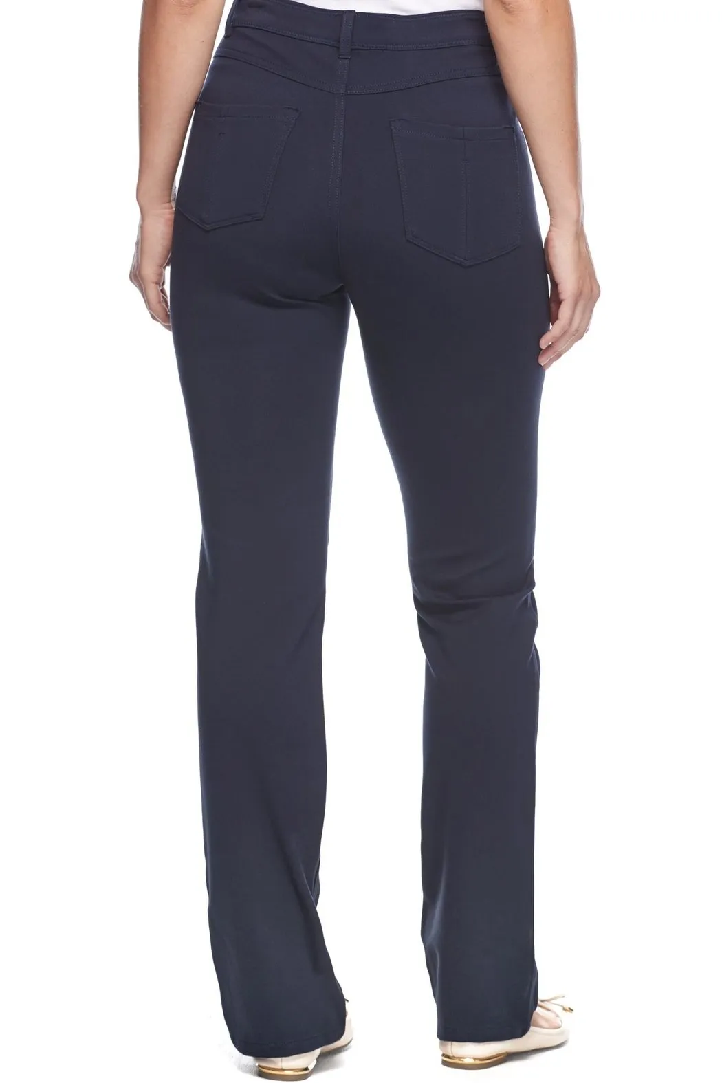 Petite Suzanne Straight Leg Pant (Navy)