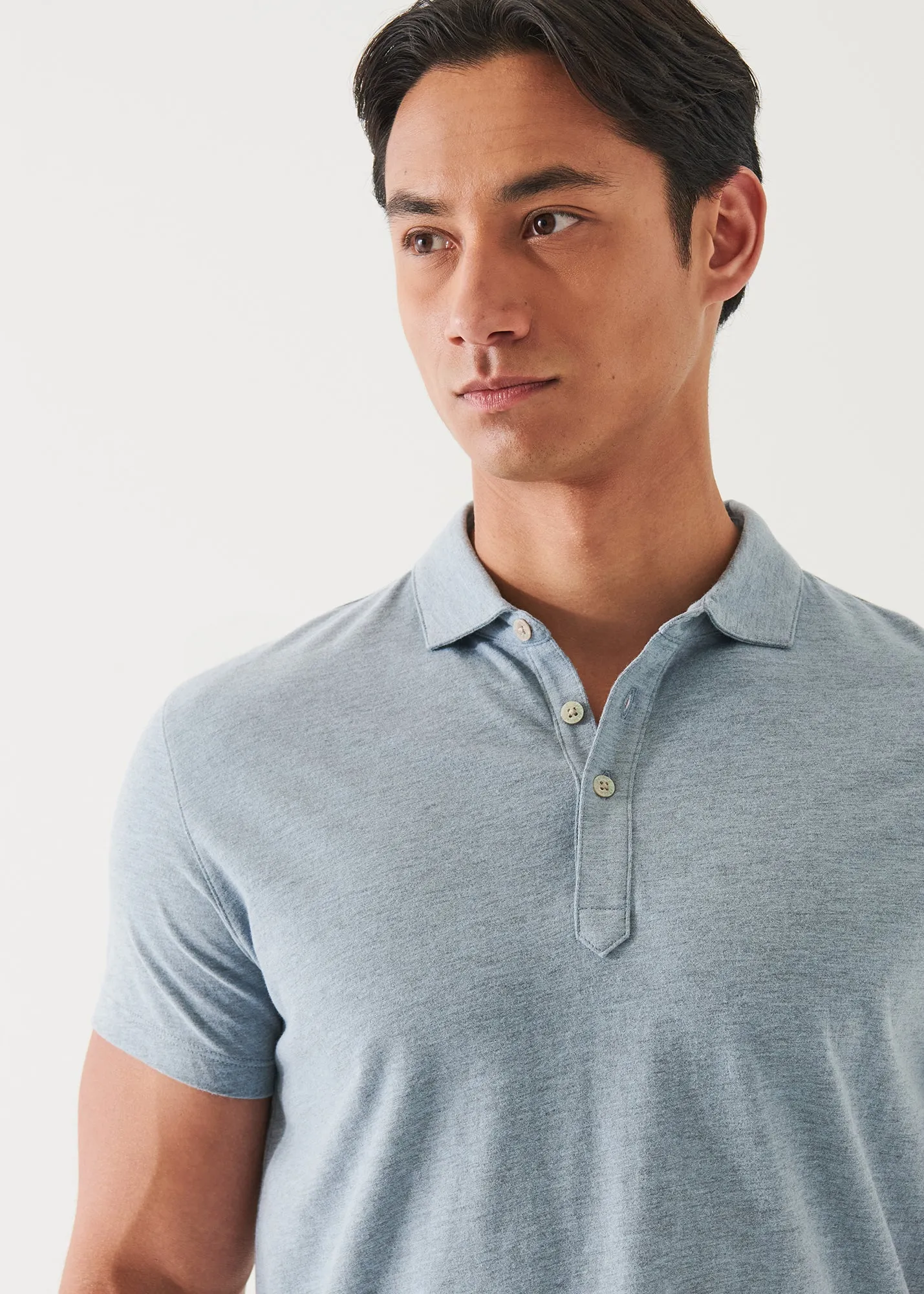 PIMA COTTON STRETCH OVERDYE POLO