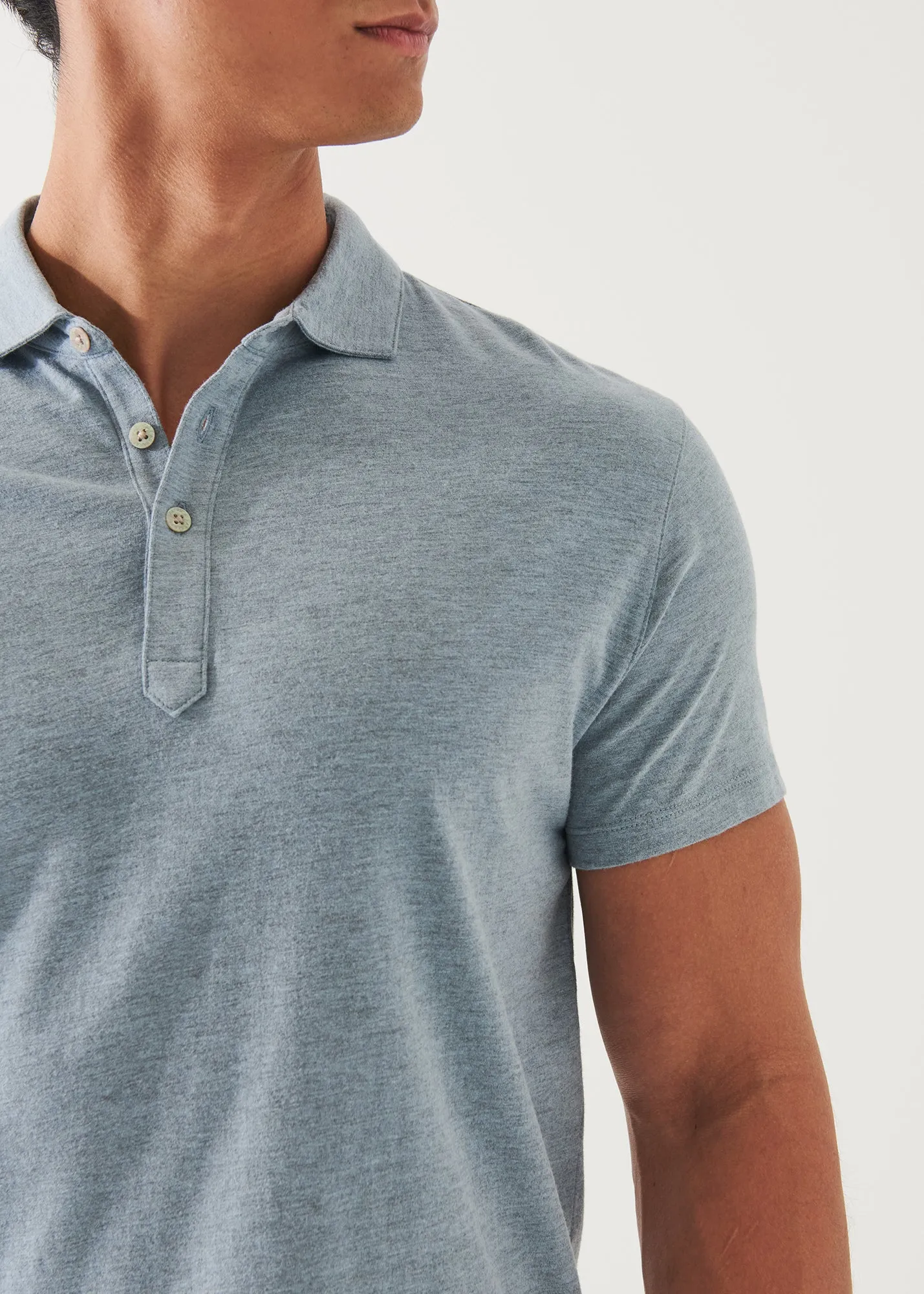 PIMA COTTON STRETCH OVERDYE POLO